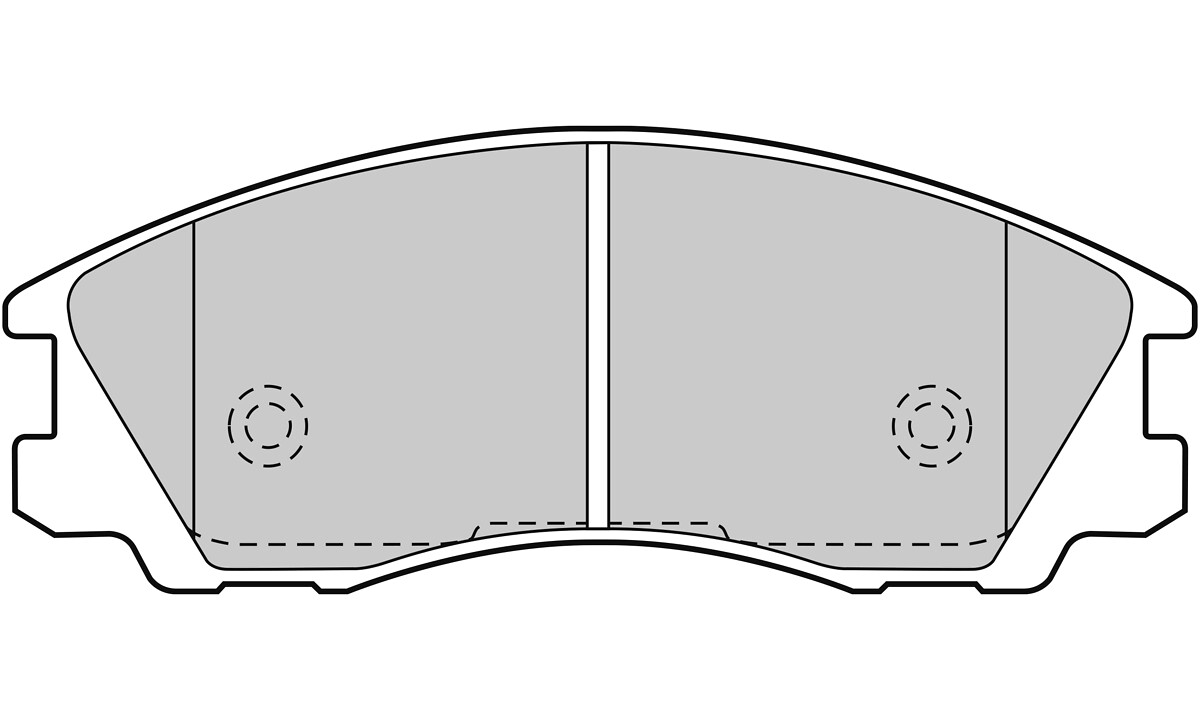 Jeu de 4 plaquettes de frein VALEO ref. 301506